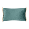 Duck Egg-Pumice - Front - Wylder Tilly Reversible Velvet Cushion Cover