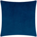 Magenta-Blue - Back - Paoletti Bardot Cut Velvet Cushion Cover