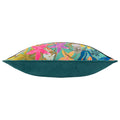 Multicoloured - Side - Wylder Luna Piped Tropical Cushion Cover