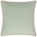 Multicoloured - Back - Little Furn Wildlife Save Our Animals Velvet Piped Cushion Cover