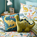 Blue-Green - Lifestyle - Little Furn Dinos Scandi Duvet Cover Set