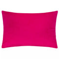 Magenta-Blue - Back - Paoletti Keela Geometric Cushion Cover