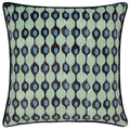 Ocean - Front - Furn Alentejo Piped Velvet Cushion Cover