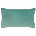 Blue - Back - Wylder Onika Geometric Cushion Cover