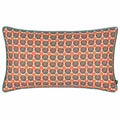 Blue - Front - Wylder Onika Geometric Cushion Cover