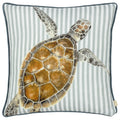 Multicoloured - Front - Evans Lichfield Salcombe Piped Turtle Cushion Cover