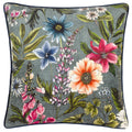 Petrol - Front - Wylder Hidcote Manor Alma Cushion Cover