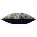 Petrol - Side - Wylder Hidcote Manor Alma Floral Cushion Cover