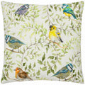 Multicoloured - Front - Evans Lichfield Shugborough Traditional Birds Cushion Cover