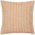 Pecan - Front - Yard Tala Reversible Stripe Cushion Cover