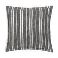 Black - Front - Yard Hebble Striped Cushion Cover