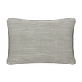 Grey - Front - Yard Cove Ribbed Cushion Cover