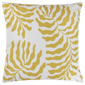 Mustard - Back - Furn Tocorico Leaf Print Outdoor Cushion Cover