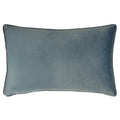 Navy-Multicoloured - Back - Wylder Nature Wild Gardens Velvet Hare Cushion Cover