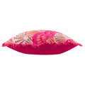 Pink - Side - Furn Frill Clamshell Cushion Cover