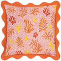 Sandy Pink - Front - Furn Scalloped Coral Cushion Cover