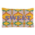 Multicoloured - Front - Heya Home Sweet Knitted Cushion Cover