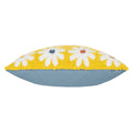 Mellow Yellow - Side - Heya Home Knitted Daisy Cushion Cover