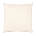 Ecru - Front - Yard Hush Cotton Linear Cushion Cover