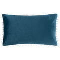 Multicoloured - Back - Furn Joy Velvet Village Cushion Cover