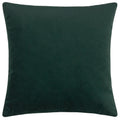 Pink-Green - Back - Furn Kalho Jacquard Velvet Cushion Cover