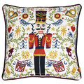 Multicoloured - Front - Furn Nutcracker Christmas Cushion Cover