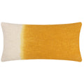 Ochre - Front - Furn Mizu Rectangular Dip Dye Cushion Cover