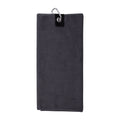 Steel Grey - Front - Towel City Microfibre Golf Towel