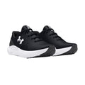 Black-White - Front - Under Armour Mens Surge 4.0 Trainers