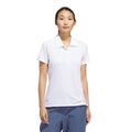 White - Back - Adidas Womens-Ladies Performance Polo Shirt