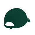 Bottle Green - Back - Beechfield Classic Organic Cotton 6 Panel Baseball Cap