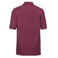 Burgundy - Back - Russell Childrens-Kids Polo Shirt