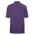 Purple - Back - Russell Childrens-Kids Polo Shirt