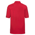 Bright Red - Back - Russell Childrens-Kids Polo Shirt