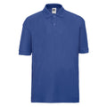 Bright Royal Blue - Front - Russell Childrens-Kids Polo Shirt