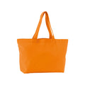 Orange - Front - Westford Mill EarthAware Twill Shopper Bag