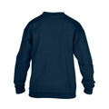 Navy - Back - Gildan Childrens-Kids Heavy Blend Crew Neck Sweatshirt