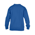 Royal Blue - Back - Gildan Childrens-Kids Heavy Blend Crew Neck Sweatshirt