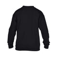 Black - Back - Gildan Childrens-Kids Heavy Blend Crew Neck Sweatshirt