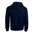 Navy - Back - Gildan Unisex Adult Heavy Blend Full Zip Full Zip Hoodie