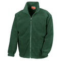 Forest - Front - Result Unisex Adult Polartherm Fleece Jacket