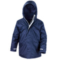 Navy - Front - Result Core Childrens-Kids Parka