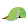 Lime-Black - Front - Result Headwear Spiro Sport Cap