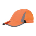 Orange-Black - Front - Result Headwear Spiro Sport Cap