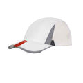 White-Black - Front - Result Headwear Spiro Sport Cap