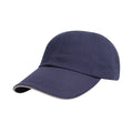 Navy-Putty - Front - Result Headwear Baseball Cap