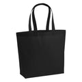 Black - Front - Westford Mill Premium Cotton Tote Bag