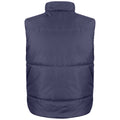 Navy - Back - Result Unisex Adult Fleece Lined Gilet