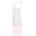 White-Pink - Side - Towel City Womens-Ladies Stripe Short Pyjama Set