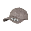 Dark Taupe - Front - Flexfit PU Coating Low Profile Cap